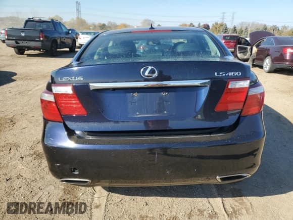 ✅ 2007 Lexus LS 460 • VIN: JTHBL46FX75045302 • Lot: 91402765. Listed on Copart with 214,847 mi. Free auction sales archive from the USA and detailed vehicle history report at DreamBid. Image 6.