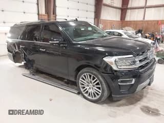 ✅ 2022 Ford Expedition Max Limited • VIN: 1FMJK2AT0NEA60935 • Lot: 43604200. Listed on IAAI with 37,648 mi. Free auction sales archive from the USA and detailed vehicle history report at DreamBid. Image 1.