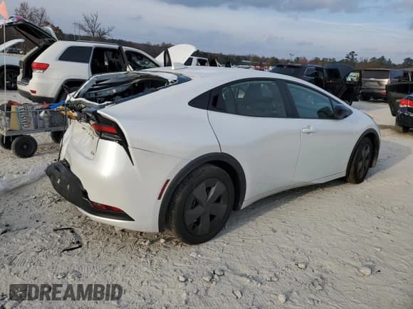 ✅ 2024 Toyota Prius LE • VIN: JTDACAAU3R3048168 • Lot: 93694305. Listed on Copart with Not provided. Free auction sales archive from the USA and detailed vehicle history report at DreamBid. Image 3.