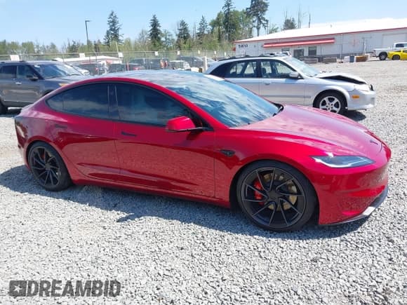 ✅ 2024 Tesla Model 3 Performance • VIN: 5YJ3E1ET9RF897132 • Лот: 42180109. Опубликован ранее на IAAI с пробегом 2 625 миль. Бесплатный доступ к архиву аукционных продаж из США и подробный отчёт об истории автомобиля на DreamBid. Изображение 13.