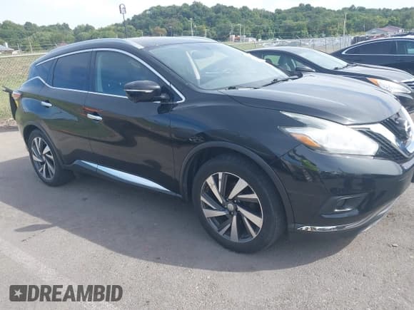 ✅ 2015 Nissan Murano SL • VIN: 5N1AZ2MH5FN284609 • Лот: 43070702. Опубликован ранее на IAAI с пробегом 83 623 миль. Бесплатный доступ к архиву аукционных продаж из США и подробный отчёт об истории автомобиля на DreamBid. Изображение 1.