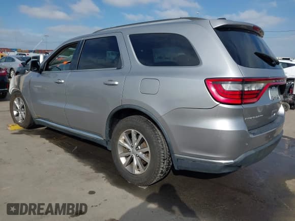 ✅ 2015 Dodge Durango Limited • VIN: 1C4RDHDG5FC200848 • Lot: 43587804. Wystawiony na IAAI z przebiegiem Nie podano. Bezpłatny archiwum sprzedaży aukcyjnych z USA i szczegółowy raport historii pojazdu na DreamBid. Zdjęcie 3.