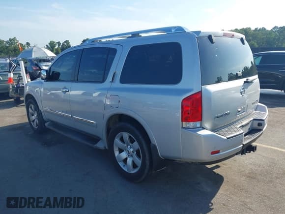 ✅ 2012 Nissan Armada SL • VIN: 5N1BA0ND9CN612492 • Lot: 42752660. Listed on IAAI with 183,406 mi. Free auction sales archive from the USA and detailed vehicle history report at DreamBid. Image 3.