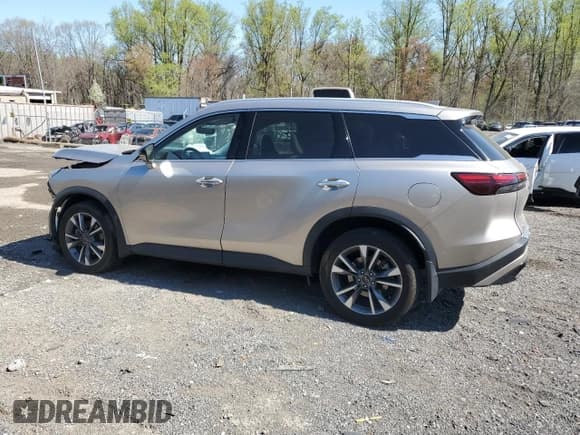 ✅ 2023 Infiniti QX60 Luxe • VIN: 5N1DL1FS0PC357691 • Lot: 52239795. Listed on Copart with 40,907 mi. Free auction sales archive from the USA and detailed vehicle history report at DreamBid. Image 2.