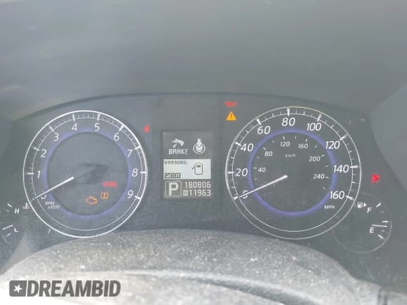 ✅ 2011 Infiniti EX Journey • VIN: JN1AJ0HP4BM800222 • Lot: 43523214. Listed on IAAI with 180,806 mi. Free auction sales archive from the USA and detailed vehicle history report at DreamBid. Image 7.