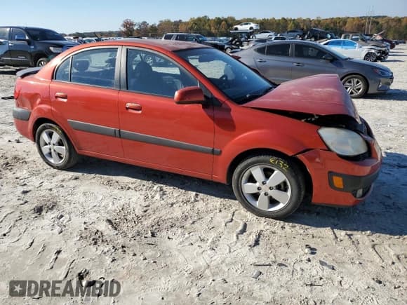 ✅ 2008 Kia Rio LX • VIN: KNADE123486333310 • Лот: 91370295. Опубликован ранее на Copart с пробегом 127 115 миль. Бесплатный доступ к архиву аукционных продаж из США и подробный отчёт об истории автомобиля на DreamBid. Изображение 4.