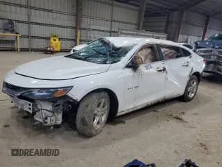 2021 Chevrolet Malibu LS z VIN 1G1ZB5ST5MF024408, wystawiony jako Copart lot #83819745 z przebiegiem 110 451 mil mil oraz Szkoda całkowita • Salvage title. Historia ofert i sprzedaży dostępna na DreamBid. Obrazek 1.