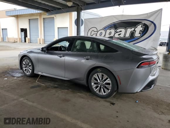 ✅ 2022 Toyota Mirai XLE • VIN: JTDAAAAA6NA004103 • Lot: 90717675. Listed on Copart with 34,855 mi. Free auction sales archive from the USA and detailed vehicle history report at DreamBid. Image 2.