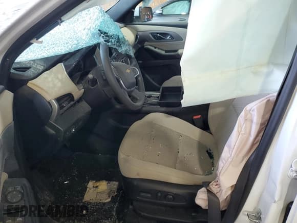 ✅ 2022 Chevrolet Traverse LS • VIN: 1GNEVLKW0NJ173259 • Lot: 64221945. Wystawiony na Copart z przebiegiem Nie podano. Bezpłatny archiwum sprzedaży aukcyjnych z USA i szczegółowy raport historii pojazdu na DreamBid. Zdjęcie 7.