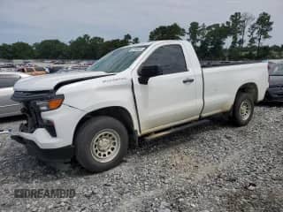 2022 Chevrolet Silverado 1500 Work Truck с VIN 3GCNAAEK4NG532423, выставлен на аукционе Copart как лот 62166655 с пробегом 47 405 миль миль и Списание • Salvage title. История ставок и продаж доступна на DreamBid. Изображение 1.