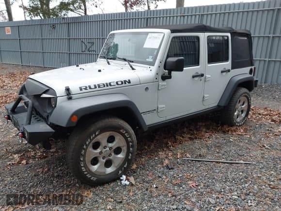 ✅ 2017 Jeep Wrangler Unlimited Rubicon • VIN: 1C4HJWFG4HL624627 • Lot: 43729531. Listed on IAAI with 45,517 mi. Free auction sales archive from the USA and detailed vehicle history report at DreamBid. Image 2.