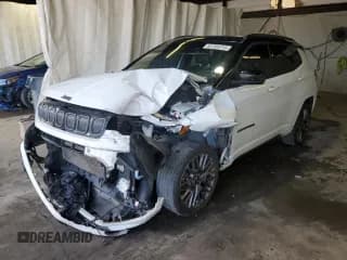 ✅ 2022 Jeep Compass High Altitude • VIN: 3C4NJDCB8NT140864 • Lot: 82285315. Listed on Copart with 81,433 mi. Free auction sales archive from the USA and detailed vehicle history report at DreamBid. Image 1.