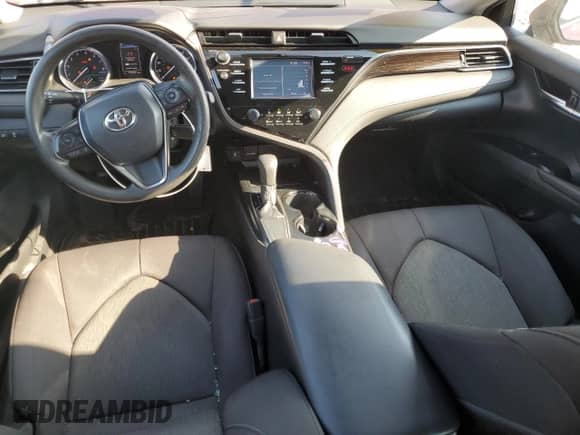 2019 Toyota Camry LE with VIN 4T1B11HK0KU798346, listed as a Copart auction lot 71201335 with 109,201 mi miles and Salvage title. Bid and sale history available at DreamBid. Image 8.