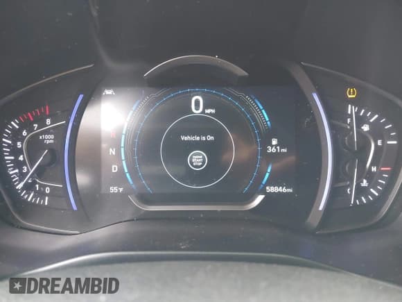 ✅ 2020 Hyundai Santa Fe Limited • VIN: 5NMS5CAA5LH274074 • Лот: 41913985. Опубликован ранее на IAAI с пробегом 58 846 миль. Бесплатный доступ к архиву аукционных продаж из США и подробный отчёт об истории автомобиля на DreamBid. Изображение 7.