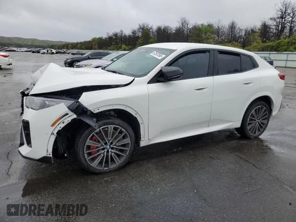 ✅ 2025 BMW X2 M35i • VIN: WBX83GM00S5089218 • Lot: 57597565. Listed on Copart with Not provided. Free auction sales archive from the USA and detailed vehicle history report at DreamBid. Image 1.