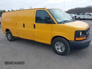 ✅ 2016 Chevrolet Express Cargo • VIN: 1GCWGBFF5G1215150 • Lot: 41672104. Listed on IAAI with 152,723 mi. Free auction sales archive from the USA and detailed vehicle history report at DreamBid. Image 1.