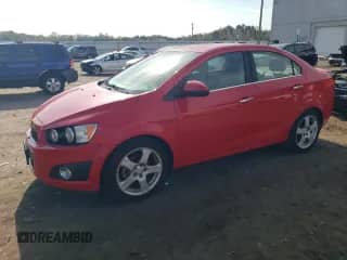 2016 Chevrolet Sonic LTZ with VIN 1G1JE5SB8G4159569, listed as a Copart auction lot 81649135 with 77,961 mi miles and Salvage title. Bid and sale history available at DreamBid. Image 1.