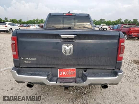 2020 Ram 1500 Laramie with VIN 1C6RREDTXLN277610, listed as a Copart auction lot 59911485 with 122,315 mi miles and Clean title. Bid and sale history available at DreamBid. Image 6.