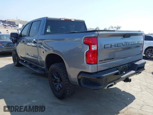 ✅ 2021 Chevrolet Silverado 1500 LT Trail Boss • VIN: 1GCPYFED1MZ412404 • Lot: 42581999. Listed on IAAI with 73,245 mi. Free auction sales archive from the USA and detailed vehicle history report at DreamBid. Image 3.