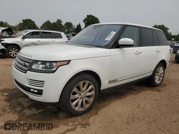 ✅ 2016 Land Rover Range Rover HSE • VIN: SALGS2KF8GA317821 • Lot: 57499595. Listed on Copart with 118,980 mi. Free auction sales archive from the USA and detailed vehicle history report at DreamBid. Image 1.
