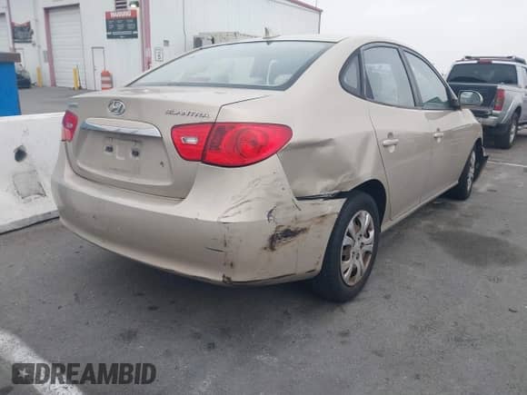 2010 Hyundai Elantra SE with VIN KMHDU4AD2AU048166, listed as a IAAI auction lot 42648304 with 131,122 mi miles and . Bid and sale history available at DreamBid. Image 4.