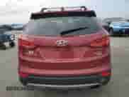 2014 Hyundai Santa Fe with VIN 5XYZUDLB0EG151762, listed as a Copart auction lot 91348525 with 135,823 mi miles and Salvage title. Bid and sale history available at DreamBid. Image 6.