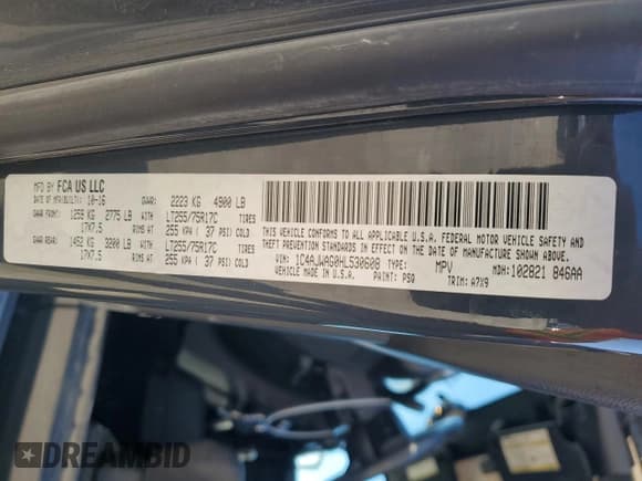 ✅ 2017 Jeep Wrangler Sport • VIN: 1C4AJWAG0HL530608 • Lot: 90857515. Wystawiony na Copart z przebiegiem 42 214 mil. Bezpłatny archiwum sprzedaży aukcyjnych z USA i szczegółowy raport historii pojazdu na DreamBid. Zdjęcie 12.