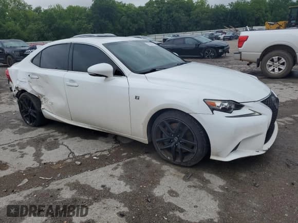 ✅ 2014 Lexus IS 350 • VIN: JTHBE1D23E5012325 • Lot: 55750115. Listed on Copart with Not provided. Free auction sales archive from the USA and detailed vehicle history report at DreamBid. Image 4.