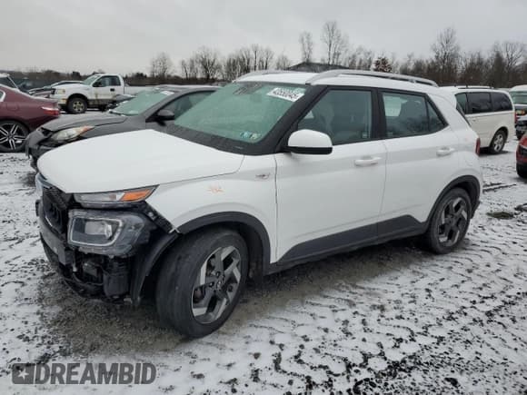 ✅ 2021 Hyundai Venue SEL • VIN: KMHRC8A38MU086979 • Лот: 43550045. Опубликован ранее на Copart с пробегом 39 759 миль. Бесплатный доступ к архиву аукционных продаж из США и подробный отчёт об истории автомобиля на DreamBid. Изображение 1.