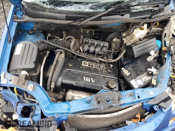 2007 Chevrolet Aveo LS z VIN KL1TD66637B752040, wystawiony jako Copart lot #87016614 z przebiegiem Nie podano mil oraz Szkoda całkowita • Salvage title. Historia ofert i sprzedaży dostępna na DreamBid. Obrazek 11.