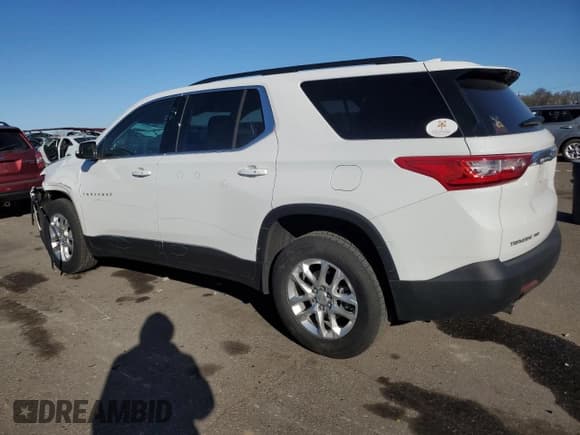 ✅ 2021 Chevrolet Traverse LT Cloth • VIN: 1GNEVGKW4MJ152954 • Lot: 91625135. Listed on Copart with 65,221 mi. Free auction sales archive from the USA and detailed vehicle history report at DreamBid. Image 2.