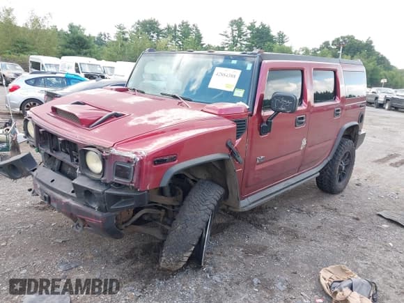 ✅ 2005 Hummer H2 SUV • VIN: 5GRGN23U35H116858 • Lot: 42884388. Wystawiony na IAAI z przebiegiem 125 653 mil. Bezpłatny archiwum sprzedaży aukcyjnych z USA i szczegółowy raport historii pojazdu na DreamBid. Zdjęcie 2.