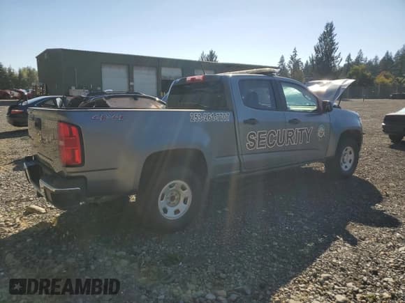 ✅ 2020 Chevrolet Colorado 4WD Work Truck • VIN: 1GCGTBEN2L1195409 • Lot: 80570895. Wystawiony na Copart z przebiegiem 64 222 mil. Bezpłatny archiwum sprzedaży aukcyjnych z USA i szczegółowy raport historii pojazdu na DreamBid. Zdjęcie 3.
