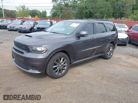 2018 Dodge Durango GT с VIN 1C4RDJDG8JC445398, выставлен на аукционе IAAI как лот 43327890 с пробегом 139 214 миль миль и . История ставок и продаж доступна на DreamBid. Изображение 2.