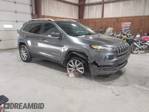 ✅ 2018 Jeep Cherokee Limited • VIN: 1C4PJMDB0JD607329 • Lot: 42446238. Wystawiony na IAAI z przebiegiem 115 382 mil. Bezpłatny archiwum sprzedaży aukcyjnych z USA i szczegółowy raport historii pojazdu na DreamBid. Zdjęcie 1.