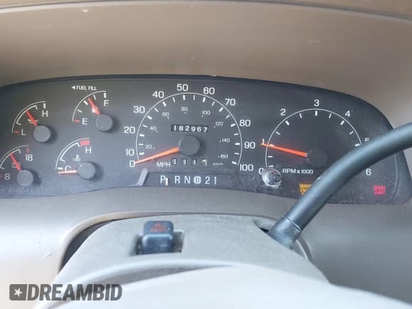 ✅ 2001 Ford Excursion Limited • VIN: 1FMNU42L81EC18793 • Лот: 41874483. Опубликован ранее на IAAI с пробегом 182 967 миль. Бесплатный доступ к архиву аукционных продаж из США и подробный отчёт об истории автомобиля на DreamBid. Изображение 7.