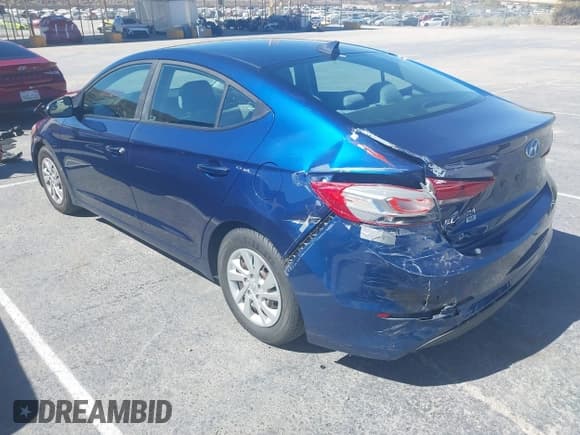 ✅ 2017 Hyundai Elantra SE • VIN: 5NPD74LF7HH078648 • Lot: 43030361. Listed on IAAI with 120,573 mi. Free auction sales archive from the USA and detailed vehicle history report at DreamBid. Image 3.