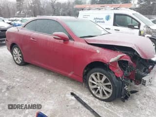 ✅ 2010 Lexus IS 250 C • VIN: JTHFF2C24A2504878 • Lot: 41195188. Listed on IAAI with 189,321 mi. Free auction sales archive from the USA and detailed vehicle history report at DreamBid. Image 1.
