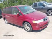 ✅ 2004 Honda Odyssey EX-RES • VIN: 5FNRL18814B099854 • Lot: 42123484. Listed on IAAI with 206,018 mi. Free auction sales archive from the USA and detailed vehicle history report at DreamBid. Image 1.