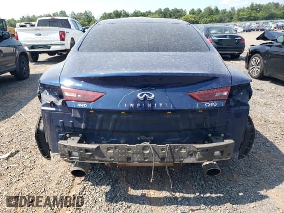 ✅ 2019 Infiniti Q60 Luxe • VIN: JN1EV7EL2KM290937 • Лот: 66347375. Опубликован ранее на Copart с пробегом 53 783 миль. Бесплатный доступ к архиву аукционных продаж из США и подробный отчёт об истории автомобиля на DreamBid. Изображение 6.