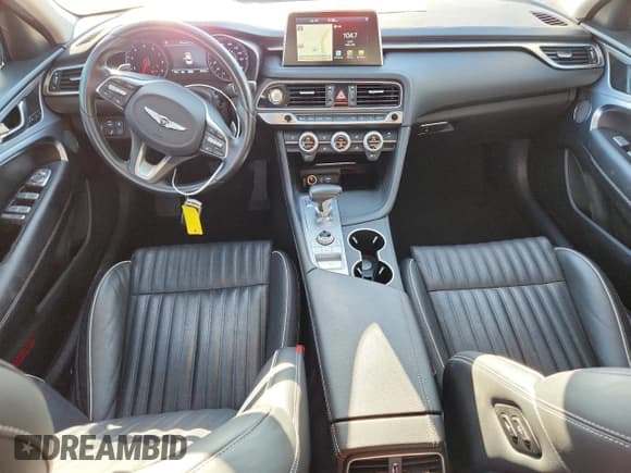 ✅ 2019 Genesis G70 Advanced • VIN: KMTG34LA8KU034850 • Lot: 66161165. Wystawiony na Copart z przebiegiem 89 363 mil. Bezpłatny archiwum sprzedaży aukcyjnych z USA i szczegółowy raport historii pojazdu na DreamBid. Zdjęcie 8.