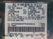 ✅ 1996 Ford F-250 • VIN: 1FTHX26H2TEA23214 • Lot: 56007115. Wystawiony na Copart z przebiegiem 187 372 mil. Bezpłatny archiwum sprzedaży aukcyjnych z USA i szczegółowy raport historii pojazdu na DreamBid. Zdjęcie 12.