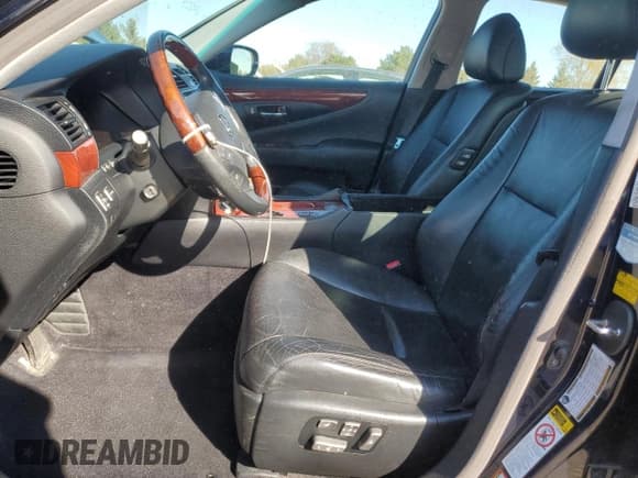 ✅ 2007 Lexus LS 460 • VIN: JTHBL46FX75045302 • Lot: 91402765. Listed on Copart with 214,847 mi. Free auction sales archive from the USA and detailed vehicle history report at DreamBid. Image 7.