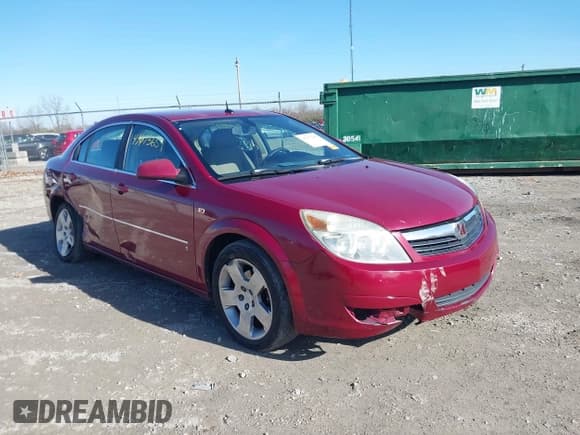 ✅ 2007 Saturn Aura XE • VIN: 1G8ZS57N07F208851 • Lot: 43673659. Listed on IAAI with 149,407 mi. Free auction sales archive from the USA and detailed vehicle history report at DreamBid. Image 1.