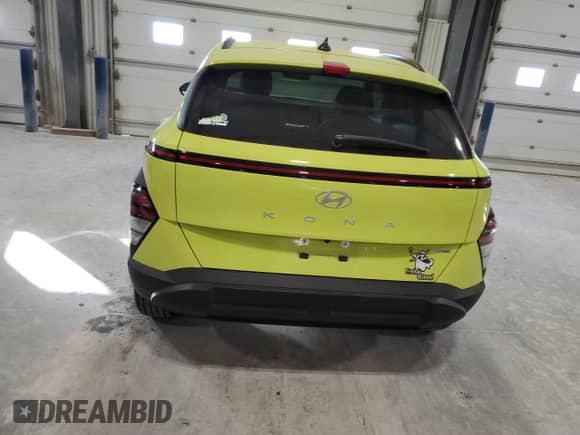 2024 Hyundai Kona SEL with VIN KM8HCCAB3RU075689, listed as a Copart auction lot 82377954 with 11,149 mi miles and Salvage title. Bid and sale history available at DreamBid. Image 6.