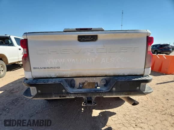 2024 Chevrolet Silverado 2500HD Work Truck with VIN 1GC4YLE75RF256145, listed as a Copart auction lot 85880485 with 56,416 mi miles and Salvage title. Bid and sale history available at DreamBid. Image 6.