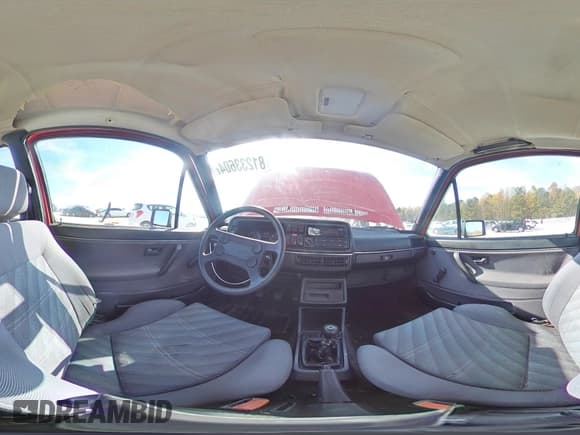 ✅ 1985 Volkswagen Cabriolet GTI • VIN: 1VWDB0174FV028495 • Lot: 81233604. Listed on Copart with 76,467 mi. Free auction sales archive from the USA and detailed vehicle history report at DreamBid. Image 13.