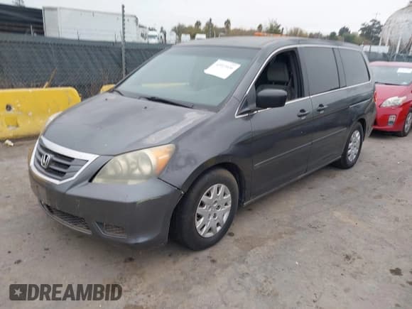 ✅ 2010 Honda Odyssey LX • VIN: 5FNRL3H21AB017429 • Lot: 43923036. Listed on IAAI with 163,262 mi. Free auction sales archive from the USA and detailed vehicle history report at DreamBid. Image 2.