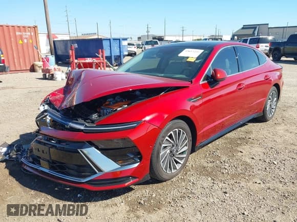 ✅ 2025 Hyundai Sonata Limited • VIN: KMHL54JJXSA130406 • Лот: 43652235. Опубликован ранее на IAAI с пробегом 2 010 миль. Бесплатный доступ к архиву аукционных продаж из США и подробный отчёт об истории автомобиля на DreamBid. Изображение 2.