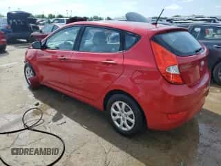 2012 Hyundai Accent GS with VIN KMHCT5AE9CU016105, listed as a Copart auction lot 55514584 with 169,858 mi miles and Salvage title. Bid and sale history available at DreamBid. Image 2.